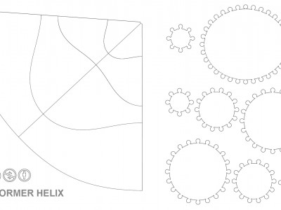 Papír modell - ArtFormer Helix